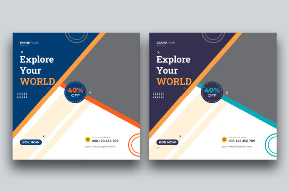 Boost Your Travel Brand with a Professional Social Media Post Design