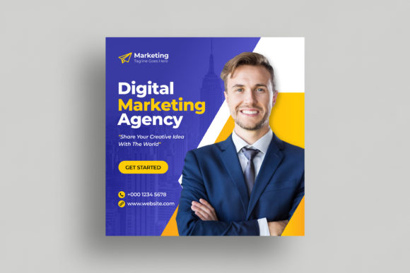 Elevate Your Brand with a Corporate Social Media Post Banner