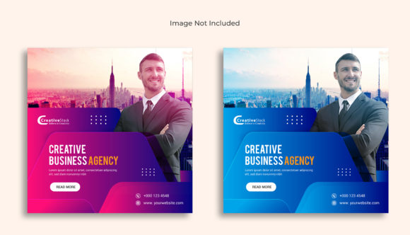 Elevate Your Brand with a Creative Social Media Post Template