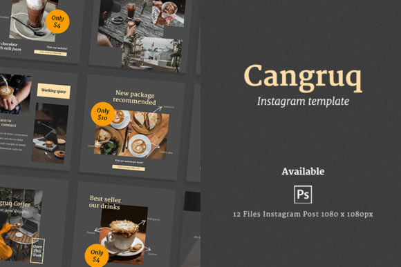 Elevate Your Brand with Cangruq Instagram Templates