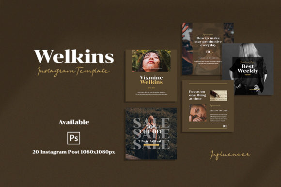 Elevate Your Brand with Welkins Instagram Templates