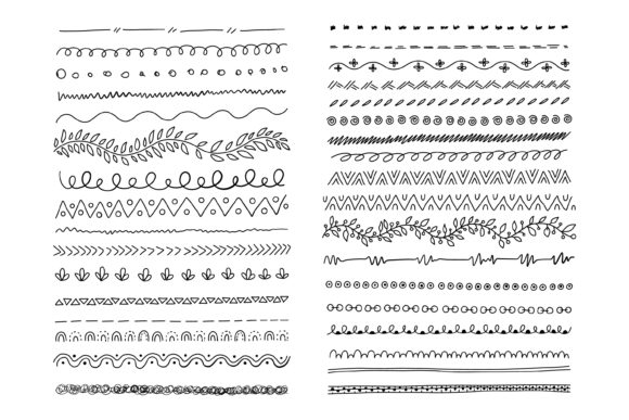 Hand Drawn Line Border Frame Flower: A Versatile Design Element for Creative Projects