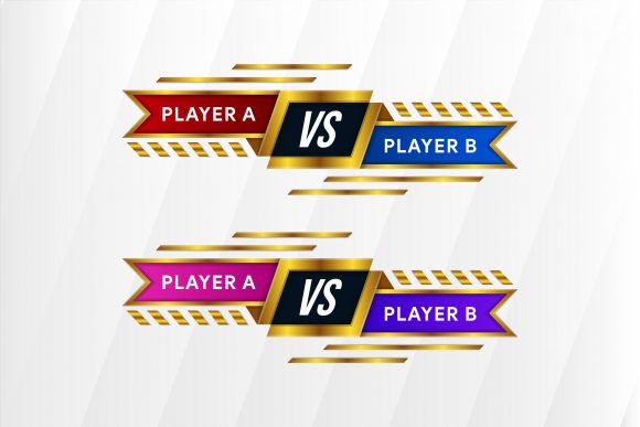 Versus Element Banner Gold Frame: A Luxurious Design Solution for Competitive Visuals
