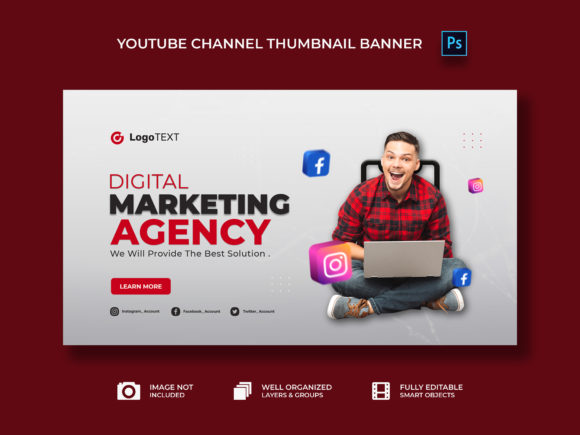 YouTube Thumbnail for Digital Agency